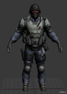 assault-warface 3D Model