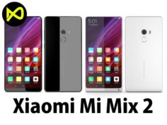 Xiaomi Mi Mix 2 Black And White 3D Model