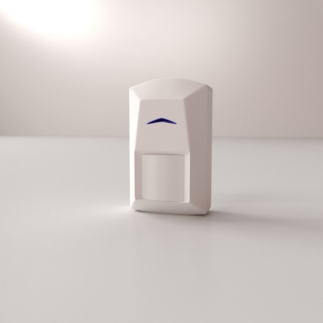 PIR Sensor V2 3D Model