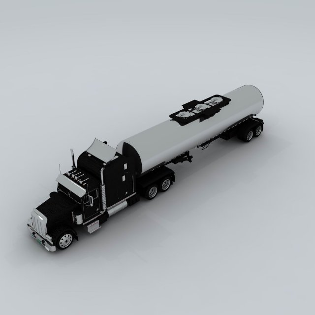 Transport – tankers 3D Model