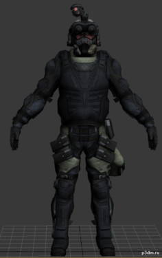 specop-warface 3D Model