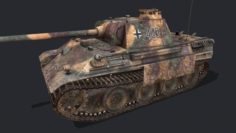 Panther tank 3D Model