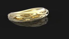 Modern Ring – Jewelry Design 3D Model