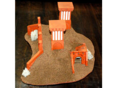 Cooling Tower Desert Terrain 3D Print Model