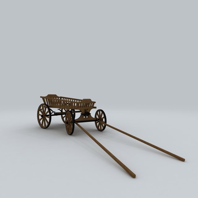 Vehicle – trolley 01 3D Model