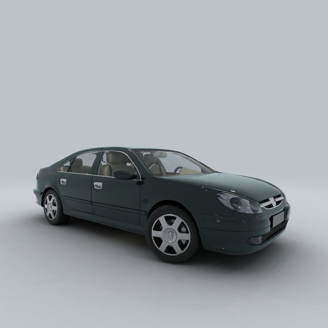 Vehicle Cars 09540 3D Model