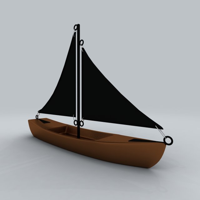 Vehicle – Sailing 07 3D Model