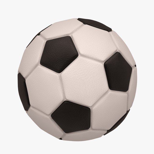 Football Soccer Ball 3D Model