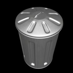 Trashcan 2 3D Model