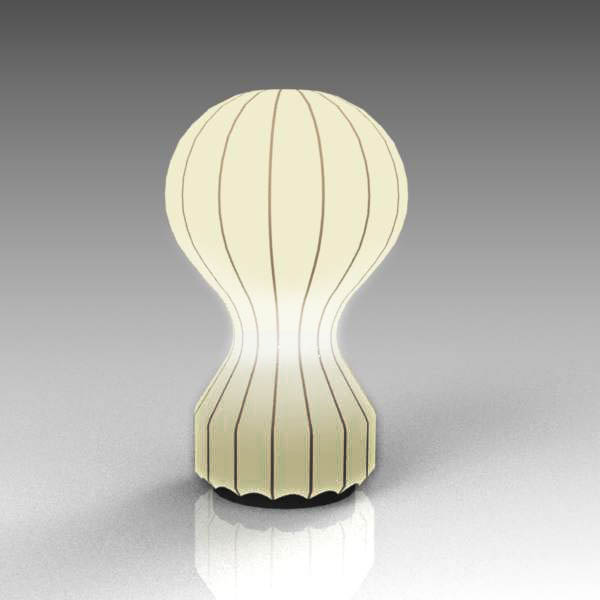 Jellyfish table lamp 3D Model