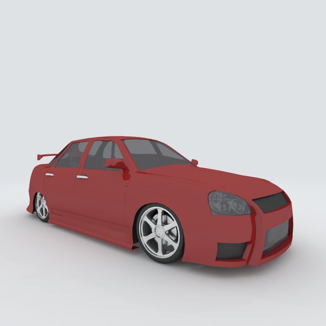 Vehicle – supercar car 17 3D Model