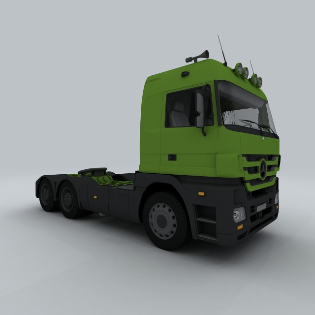 Vehicle – Truck head 03 3D Model