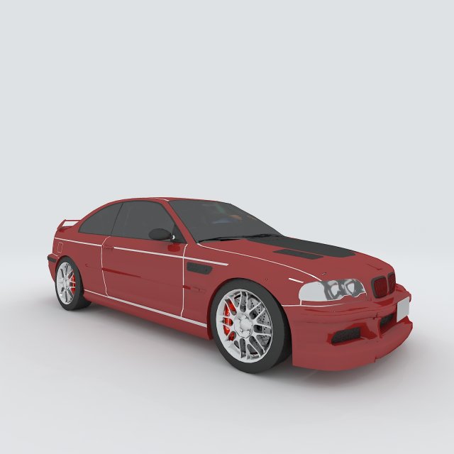 Vehicle – supercar car 48 3D Model