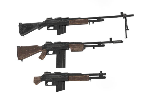 Rifles 3D Model