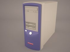 Old PC Compaq deskpro 2 3D Model