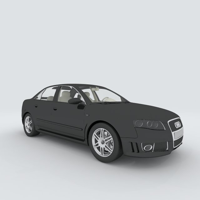 Vehicles – Mercedes-Benz BMW Volkswagen Audi car 181 3D Model