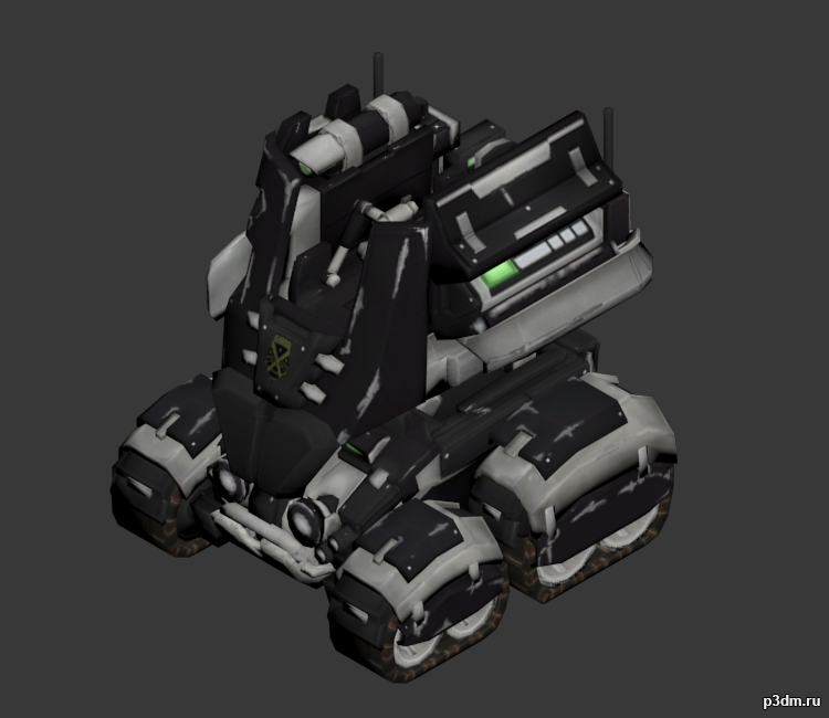 Tank 3 3D Model