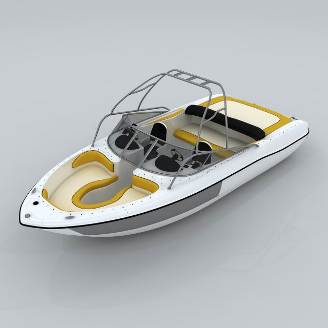 Transportation – Yacht 11 3D Model