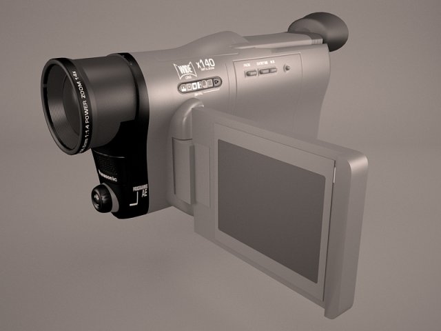 Handycam 3D Model