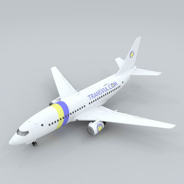 Transportation – Aircraft 04 3D Model