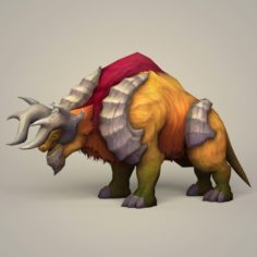 Fantasy Bull 3D Model
