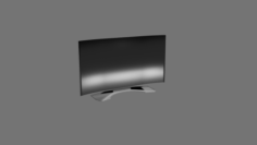 Ultra-wide monitor Free 3D Model