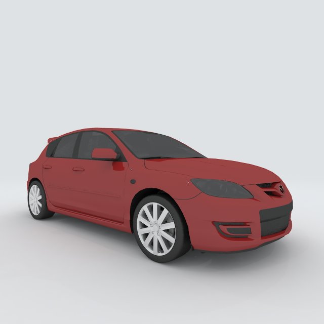 Vehicles – Mercedes-Benz BMW Volkswagen Audi car 77 3D Model