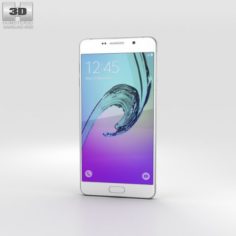Samsung Galaxy A7 2016 White 3D Model