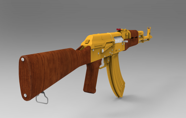 AKM Gold 3D Model