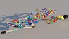 Stunt Map Circuit – 1 3D Model