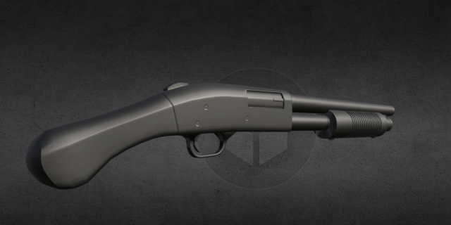 Mossberg 590 Shockwave 3D Model