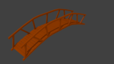 Bridge low poly 3D Model