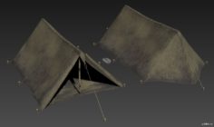 Infantry Tent 3D Model
