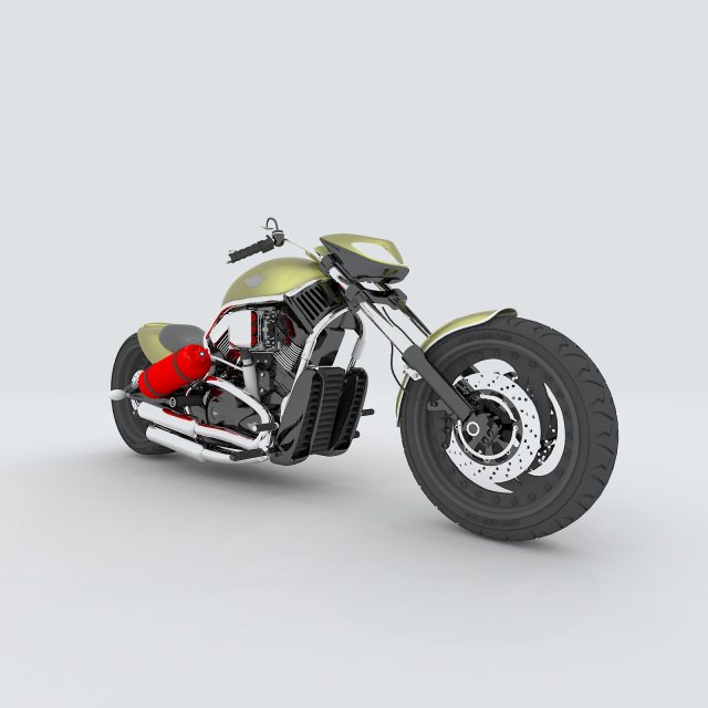 Vehicle Motorcycles 82245 3D Model