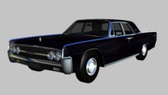 1962 Lincoln Continental 3D Model
