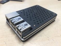 Raspberry pi case 3D Print Model