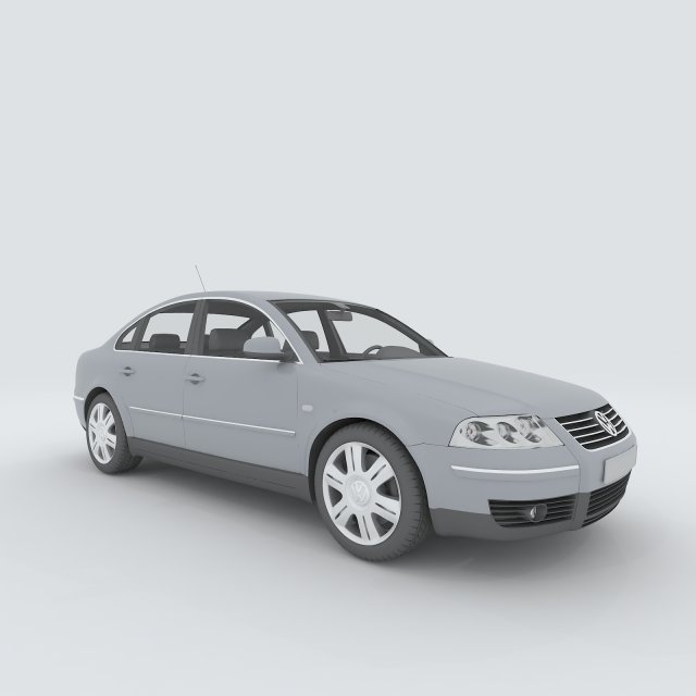 Vehicles – Mercedes-Benz BMW Volkswagen Audi car 128 3D Model