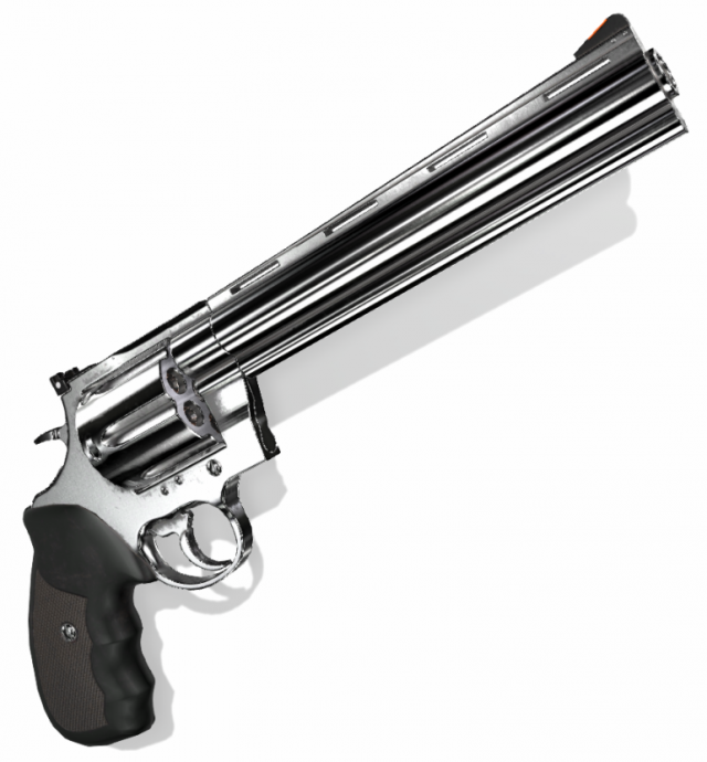 Colt Anaconda 8 45 3D Model