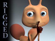Cartoon ant 3D Model