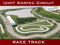 Race Track – Korfez Circuit Race Track 3D Model