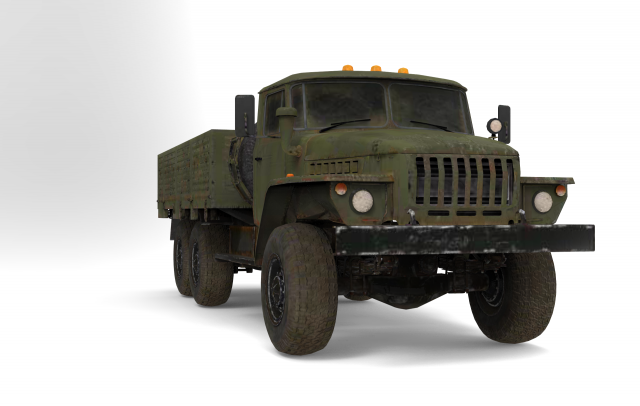 URAL military 3D Model