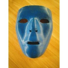 Blank Mask 3D Print Model
