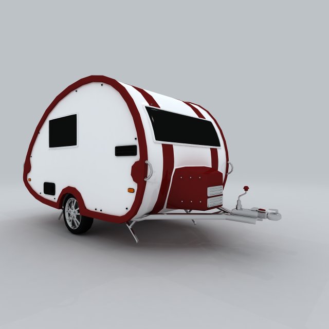 Vehicle – card compartment 04 3D Model