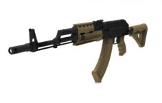 AK-47 Tactical 3D Model