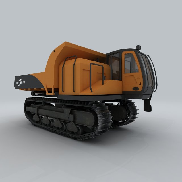 Vehicle tracked vehicle 3D Model