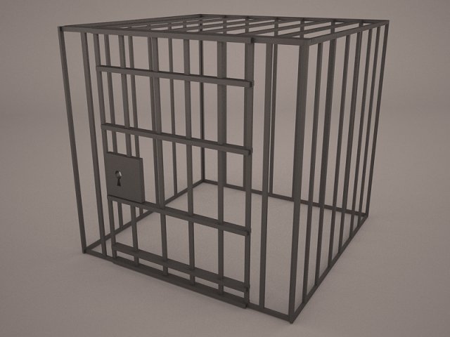 Human Cage 3D Model