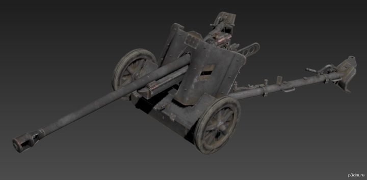 PaK-38 3D Model