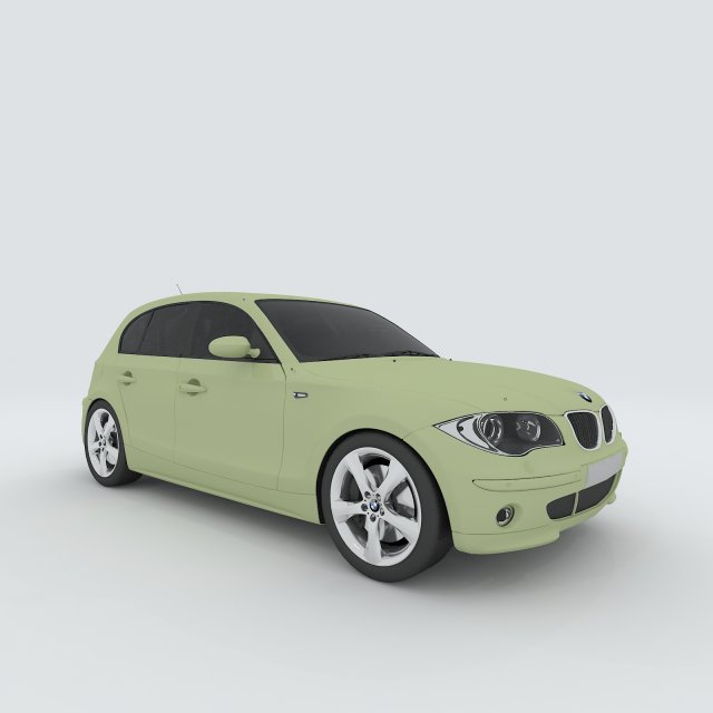 Vehicles – Mercedes-Benz BMW Volkswagen Audi car 102 3D Model