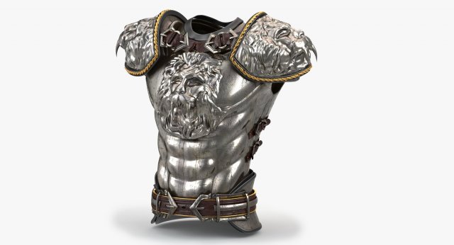 Medieval Boby Armor 3D Model