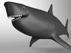 Megalodon-shark 3D Model